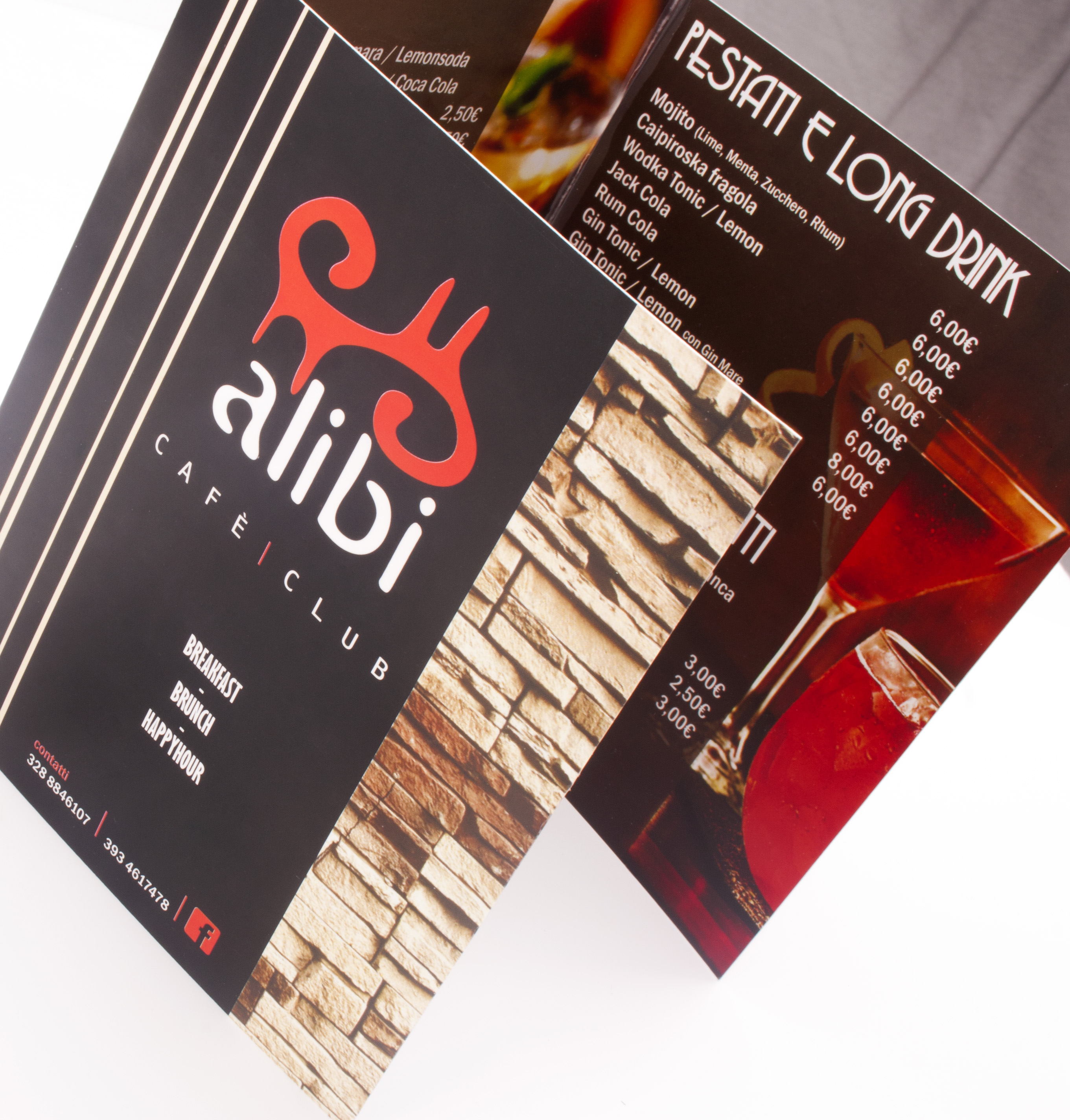 Alibi cafè club - listini